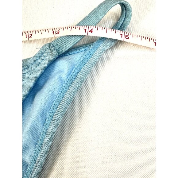 Wild fable 2 Pc Bikini Blue shimmer M 8/10 Mermaidcore Holographic Glam fairy - Picture 4 of 10